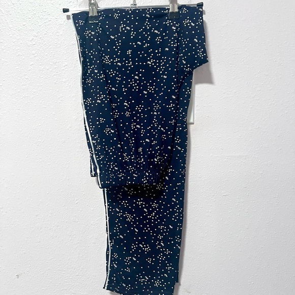 Nine West Blue pajama polka dot Design soft texture small - Picture 8 of 8